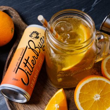 'Orange Jive' Healthy Soft Drink Acv Seltzer Pack, 4 of 12