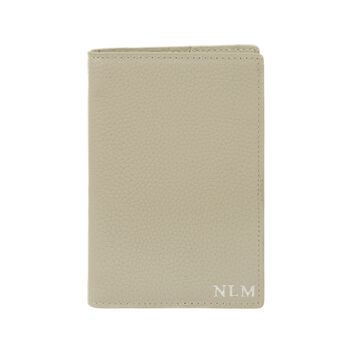 Personalised Leather Passport Cover And Luggage Tag Set, 9 of 11