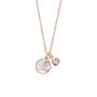 Mother Of Pearl And Crystal Initial Necklace, thumbnail 10 of 10