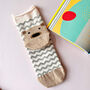Box Of Polka Dot Animals Socks Gift Box Set, thumbnail 7 of 10