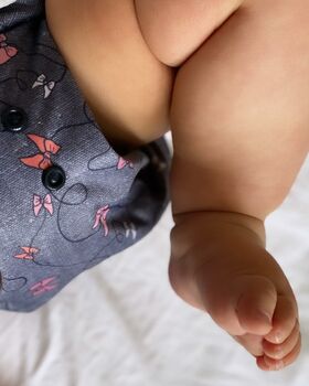 'Flutterby Bows' Modern Cloth Nappy By Pēpi Collection, 3 of 3