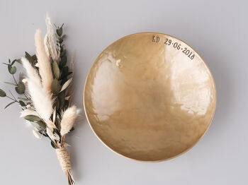 Personalised Bronze Decorative Bowl, Medium, 3 of 9
