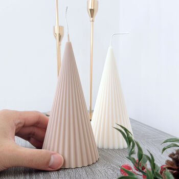 Christmas Tree Candle Modern Christmas Decoration, 7 of 10