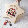 Personalised My Family Christmas Star Decoration, thumbnail 1 of 8