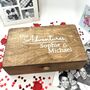 Personalised Our Adventures Wooden Keepsake Box, thumbnail 11 of 11