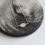 Sterling Silver Oval Moonstone Pendant, thumbnail 5 of 6