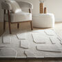 Origins Sculptured Stone Oatmeal Rug, thumbnail 1 of 5