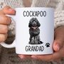 Black Cockapoo Grandad Mug, thumbnail 1 of 2