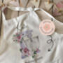 Personalised Apron, Watercolor Purple Baking Gift, thumbnail 2 of 5