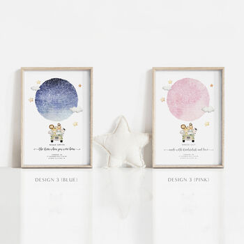 Personalised Gift For New Born Baby Boy, The Stars When You Were Born, 3 of 10