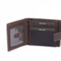 Personalised Men's Oiled Leather Wallet Rfid Brown, thumbnail 2 of 7