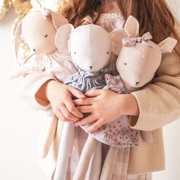 Handmade Heirloom Mouse Toy, 3 of 12