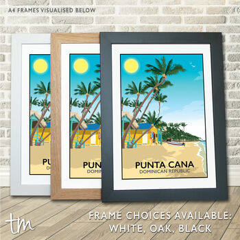 Punta Cana, Dominican Republic, Caribbean Print, 2 of 5