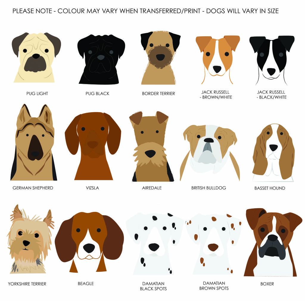 Dog Puppy Breeder Fun Pets Gift #15560 4 Set Black Russian Terrier Coaster