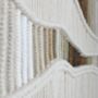 Large Macrame Wall Hanging: 'Dunes' Brown Ombre Fiber Art, thumbnail 6 of 7