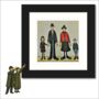 Framed 'Family Portrait' Print. Lowry Style, thumbnail 1 of 4