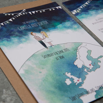 'On Top Of The World' Wedding Stationery Suite, 2 of 6