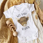 Personalised Highland Cow Baby Vest, thumbnail 1 of 5