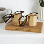 Personalised Glasses Stand With Dish And Coaster, thumbnail 8 of 11
