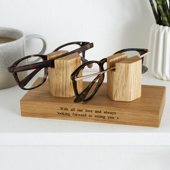 Personalised Glasses Stand With Dish And Coaster, 8 of 11
