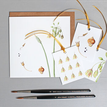 Card With Sicilian Honey Garlic Illustration, 2 of 2