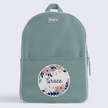 Personalised Flourish Design Kids Everyday Backpack, 7 of 9