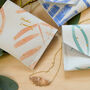 Personalised Botanical Recycled Leather Jewellery Pouch, thumbnail 3 of 7