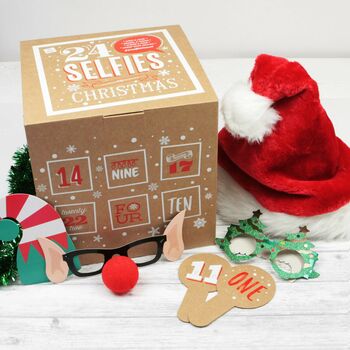 24 Selfies To Christmas Advent Calendar Box, 11 of 12