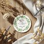 Personalised Our First Christmas Engaged Ceramic Bauble, thumbnail 4 of 6