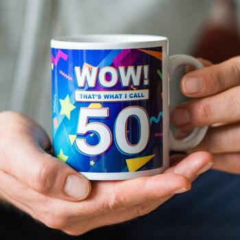 'Wow! That's What I Call 50' Mug, 3 of 4