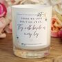 Those We Love Don't Go Away Candle Memorial Gift, thumbnail 1 of 7