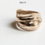 Layered Ring In Bronze Varius Sizes/Designs Available, thumbnail 11 of 12