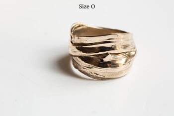 Layered Ring In Bronze Varius Sizes/Designs Available, 11 of 12