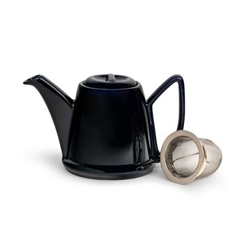 Stoneware Teapot With Ceramic Tulip Design Cover 1000ml, 4 of 10