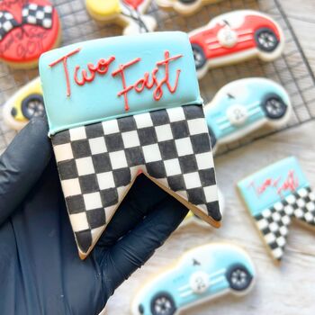 Race Car Cookies Set Of 12, 4 of 5