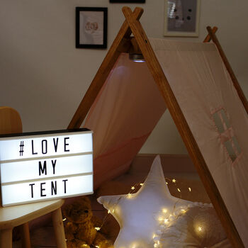 Pink A Frame Playhouse Tent, 3 of 5