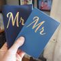 Mr And Mr Personalised Leather Passport Gift Set, thumbnail 1 of 8