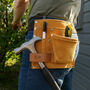 Personalised Leather Tool Belt Father's Day Gift, thumbnail 1 of 3