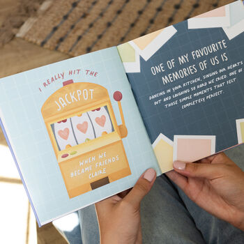 Personalised 'I Made A Book About You' Gift Book, 2 of 12