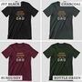 ‘Levelled Up To Dad’ Cotton Tshirt, thumbnail 4 of 6