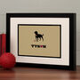 Personalised Rottweiler Print For One Or Two Dogs, thumbnail 1 of 10