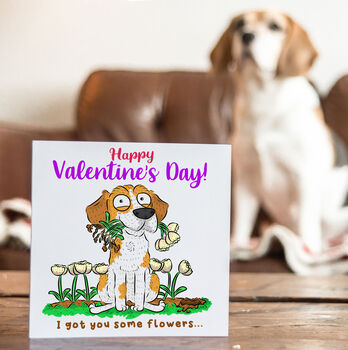 Valentine's Day Flowers Card, 2 of 5