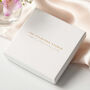 Personalised Teacher Gift Sterling Silver Heart Earrings And Thank You Card, thumbnail 6 of 6