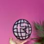 Disco Ball Table Decorative Clock Silent Movement, thumbnail 4 of 7