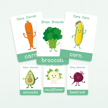Vegetable Flashcards, 2 of 3