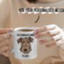 Airedale Terrier Dog Mug, thumbnail 3 of 4
