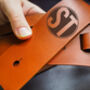 Personalised Leather Guitar Strap, thumbnail 4 of 9