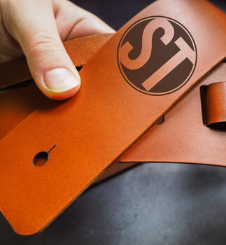 Personalised Leather Guitar Strap, 4 of 9