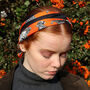 New Leopard Love Skinny Silk Scarf, thumbnail 4 of 6