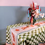 Wavy Checkerboard Tablecloth, thumbnail 4 of 4
